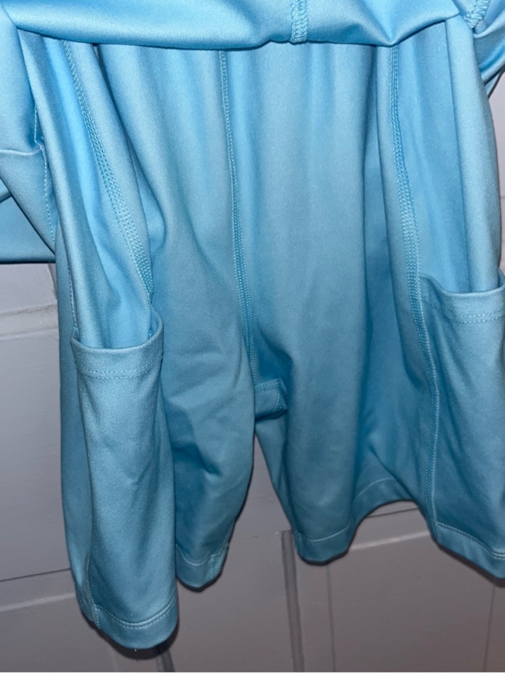 All in Motion for Target Light Blue Sleeveless Square-Neck Active Dress - Picture 3 of 6